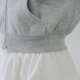 裏起毛で暖かい、ラメファーパーカー | RMAF NICE CLAUP / OLIVE des OLIVE | 詳細画像63