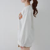 メガネを付けたくまさん裏起毛スウェット | NICE CLAUP / OLIVE des OLIVE OUTLET | 詳細画像38