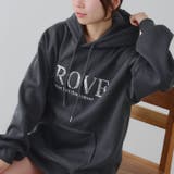 チャコール | キラキラロゴ裏起毛BIGパーカー | RMAF NICE CLAUP / OLIVE des OLIVE