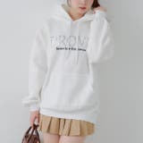 オフ | キラキラロゴ裏起毛BIGパーカー | RMAF NICE CLAUP / OLIVE des OLIVE