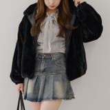 ファーボリュームフードパーカー | NICE CLAUP / OLIVE des OLIVE OUTLET | 詳細画像3