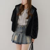 ファーボリュームフードパーカー | NICE CLAUP / OLIVE des OLIVE OUTLET | 詳細画像7