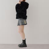 ファーボリュームフードパーカー | NICE CLAUP / OLIVE des OLIVE OUTLET | 詳細画像10