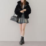 ファーボリュームフードパーカー | NICE CLAUP / OLIVE des OLIVE OUTLET | 詳細画像12