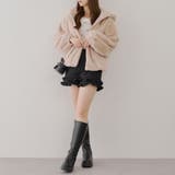 ファーボリュームフードパーカー | NICE CLAUP / OLIVE des OLIVE OUTLET | 詳細画像18