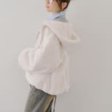 ファーボリュームフードパーカー | NICE CLAUP / OLIVE des OLIVE OUTLET | 詳細画像24