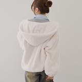 ファーボリュームフードパーカー | NICE CLAUP / OLIVE des OLIVE OUTLET | 詳細画像26
