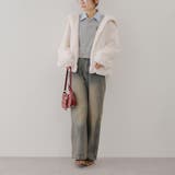 ファーボリュームフードパーカー | NICE CLAUP / OLIVE des OLIVE OUTLET | 詳細画像30