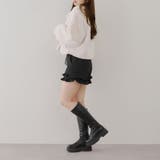ふわふわ暖か&大人ガーリー♪キラキラ釦ファーブルゾン | NICE CLAUP / OLIVE des OLIVE OUTLET | 詳細画像12