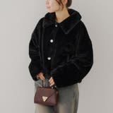 ふわふわ暖か&大人ガーリー♪キラキラ釦ファーブルゾン | NICE CLAUP / OLIVE des OLIVE OUTLET | 詳細画像15