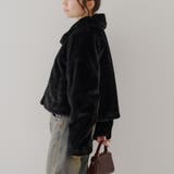 ふわふわ暖か&大人ガーリー♪キラキラ釦ファーブルゾン | NICE CLAUP / OLIVE des OLIVE OUTLET | 詳細画像17