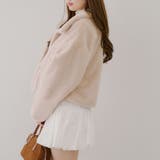 ふわふわ暖か&大人ガーリー♪キラキラ釦ファーブルゾン | NICE CLAUP / OLIVE des OLIVE OUTLET | 詳細画像26