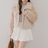 ふわふわ暖か&大人ガーリー♪キラキラ釦ファーブルゾン | NICE CLAUP / OLIVE des OLIVE OUTLET | 詳細画像28