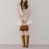 ふわふわ暖か&大人ガーリー♪キラキラ釦ファーブルゾン | NICE CLAUP / OLIVE des OLIVE OUTLET | 詳細画像31