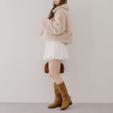 ふわふわ暖か&大人ガーリー♪キラキラ釦ファーブルゾン | NICE CLAUP / OLIVE des OLIVE OUTLET | 詳細画像32