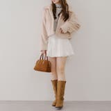 ふわふわ暖か&大人ガーリー♪キラキラ釦ファーブルゾン | NICE CLAUP / OLIVE des OLIVE OUTLET | 詳細画像33
