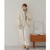 【WEB先行販売】スタンドカラー中綿ブルゾン | NICE CLAUP / OLIVE des OLIVE　OUTLET | 詳細画像6 