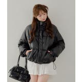 【WEB先行販売】スタンドカラー中綿ブルゾン | NICE CLAUP / OLIVE des OLIVE　OUTLET | 詳細画像9 