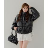 【WEB先行販売】スタンドカラー中綿ブルゾン | NICE CLAUP / OLIVE des OLIVE　OUTLET | 詳細画像10 