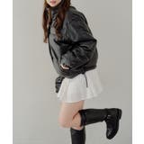 【WEB先行販売】スタンドカラー中綿ブルゾン | NICE CLAUP / OLIVE des OLIVE　OUTLET | 詳細画像15 
