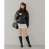【WEB先行販売】スタンドカラー中綿ブルゾン | NICE CLAUP / OLIVE des OLIVE　OUTLET | 詳細画像16 
