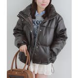 【WEB先行販売】スタンドカラー中綿ブルゾン | NICE CLAUP / OLIVE des OLIVE　OUTLET | 詳細画像20 