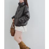 【WEB先行販売】スタンドカラー中綿ブルゾン | NICE CLAUP / OLIVE des OLIVE　OUTLET | 詳細画像24 