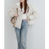 【WEB先行販売】スタンドカラー中綿ブルゾン | NICE CLAUP / OLIVE des OLIVE　OUTLET | 詳細画像30 