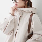 後ろ姿まで美しく、バックチュールマウンテンパーカー | NICE CLAUP / OLIVE des OLIVE　OUTLET | 詳細画像12 