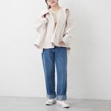 後ろ姿まで美しく、バックチュールマウンテンパーカー | NICE CLAUP / OLIVE des OLIVE　OUTLET | 詳細画像13 