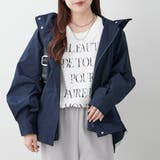 後ろ姿まで美しく、バックチュールマウンテンパーカー | NICE CLAUP / OLIVE des OLIVE　OUTLET | 詳細画像29 