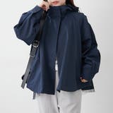 後ろ姿まで美しく、バックチュールマウンテンパーカー | NICE CLAUP / OLIVE des OLIVE　OUTLET | 詳細画像33 