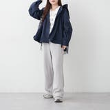 後ろ姿まで美しく、バックチュールマウンテンパーカー | NICE CLAUP / OLIVE des OLIVE　OUTLET | 詳細画像35 