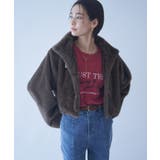 ビット付MIXファーショートジャケット | NICE CLAUP / OLIVE des OLIVE OUTLET | 詳細画像9