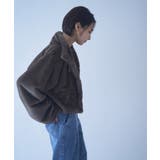 ビット付MIXファーショートジャケット | NICE CLAUP / OLIVE des OLIVE OUTLET | 詳細画像11