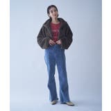 ビット付MIXファーショートジャケット | NICE CLAUP / OLIVE des OLIVE OUTLET | 詳細画像13