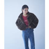ビット付MIXファーショートジャケット | NICE CLAUP / OLIVE des OLIVE OUTLET | 詳細画像15