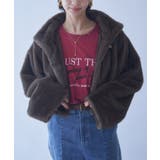 ビット付MIXファーショートジャケット | NICE CLAUP / OLIVE des OLIVE OUTLET | 詳細画像17