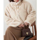 ビット付MIXファーショートジャケット | NICE CLAUP / OLIVE des OLIVE OUTLET | 詳細画像20