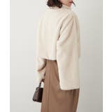 ビット付MIXファーショートジャケット | NICE CLAUP / OLIVE des OLIVE OUTLET | 詳細画像21