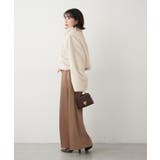 ビット付MIXファーショートジャケット | NICE CLAUP / OLIVE des OLIVE OUTLET | 詳細画像23