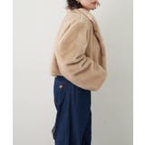 ビット付MIXファーショートジャケット | NICE CLAUP / OLIVE des OLIVE OUTLET | 詳細画像29