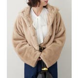 ビット付MIXファーショートジャケット | NICE CLAUP / OLIVE des OLIVE OUTLET | 詳細画像30