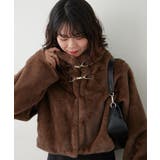 ビット付MIXファーショートジャケット | NICE CLAUP / OLIVE des OLIVE OUTLET | 詳細画像35