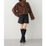 ビット付MIXファーショートジャケット | NICE CLAUP / OLIVE des OLIVE OUTLET | 詳細画像40