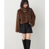 ビット付MIXファーショートジャケット | NICE CLAUP / OLIVE des OLIVE OUTLET | 詳細画像41