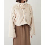 ビット付MIXファーショートジャケット | NICE CLAUP / OLIVE des OLIVE OUTLET | 詳細画像42