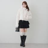 フェイクファー付ジップエコダウン | NICE CLAUP / OLIVE des OLIVE　OUTLET | 詳細画像9 