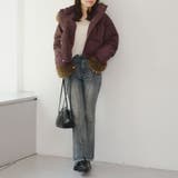 フェイクファー付ジップエコダウン | NICE CLAUP / OLIVE des OLIVE　OUTLET | 詳細画像15 