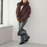 フェイクファー付ジップエコダウン | NICE CLAUP / OLIVE des OLIVE　OUTLET | 詳細画像16 